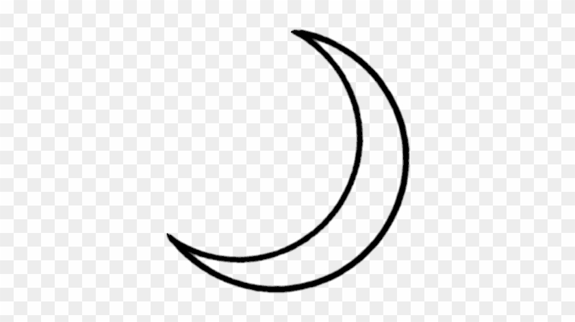 Transparent Moon Clipart - Moon Crescent Clip Art #269802