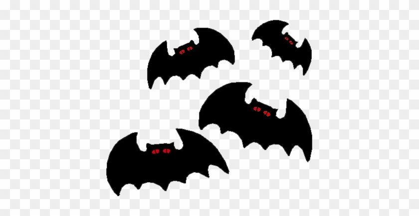 Bat Covens Free Halloween Graphics Clipart - Bats With No Background #269875