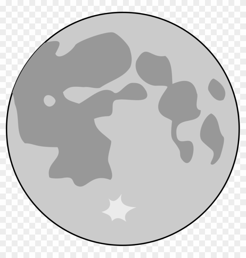 File - Moon Transparent Drawing #269934
