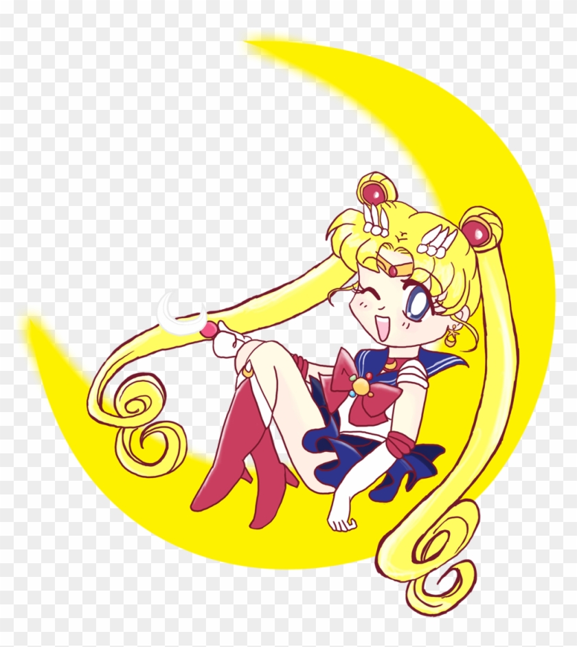 Chibi Sailor Moon By Brit-chan - Sailor Moon Chibi Png #269949