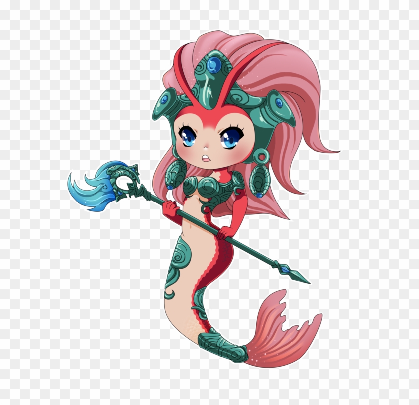 Koi Nami By Simplyareios - League Of Legends Chibi Nami #270032