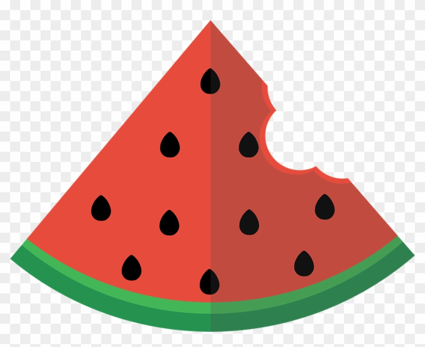Watermelon Slice Free Pictures On Pixabay Clipart - Watermelon Flat #270140
