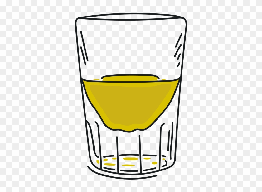 Shot Of Olive Oil - Shot Glass Clipart Transparent #270169