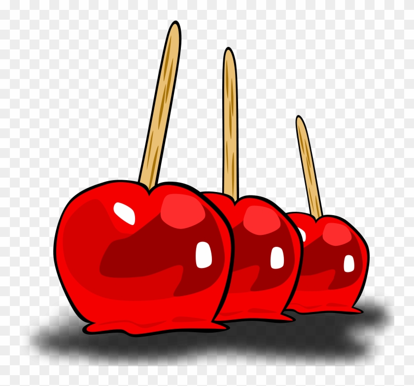 Free Candied Apples - Candy Apple Clip Art #270205