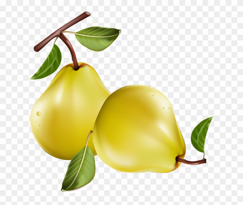Pear Clip Art The Cliparts - Fruit Clipart Png #270237