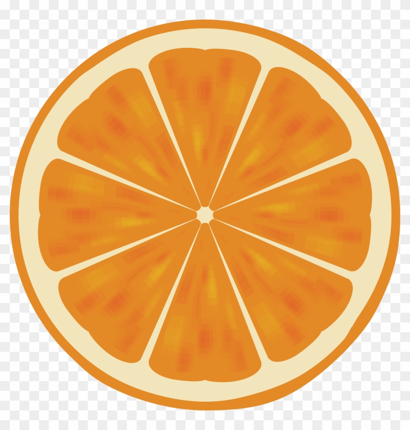 Big Image - Clip Art Orange Slice #270240