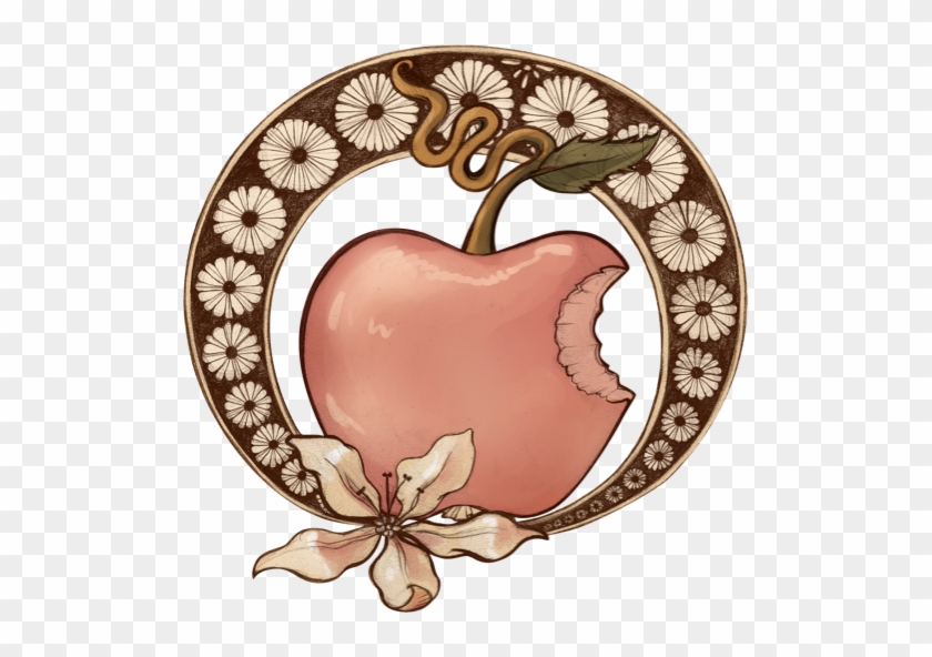 Apple Icon - Art Nouveau Png #270271