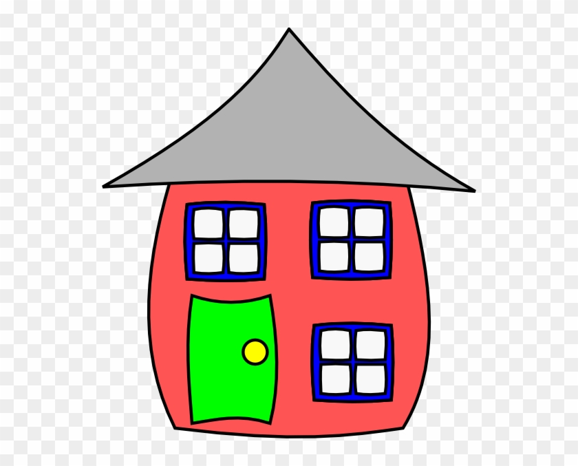 Free Surf Clipart House Clipart Free Image - Simple Cartoon House #270297