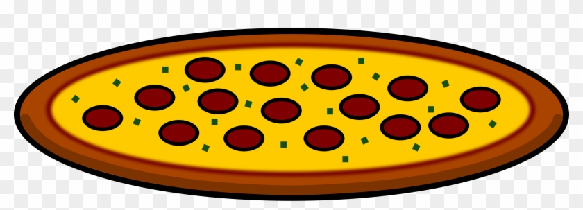 Clipart - Pepperoni Pizza - Clipart Pizza #270298