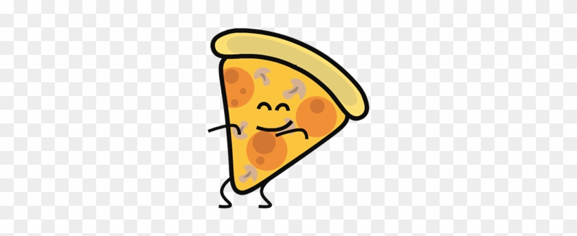 Pizza Slice - Cartoon Dancing Pizza Gif #270343