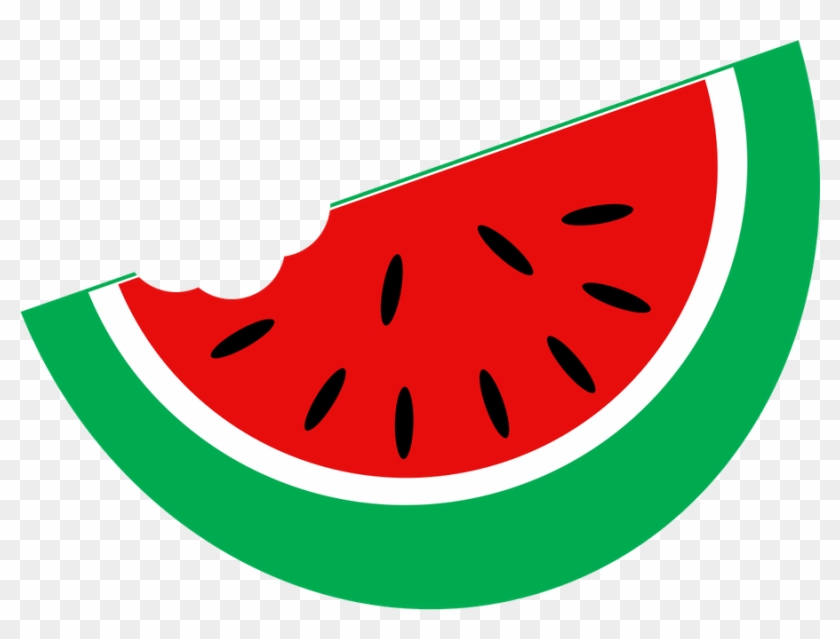 As Watermelon Clipart Black And White, Cute Watermelon - Melancia Turma Da Monica #270423