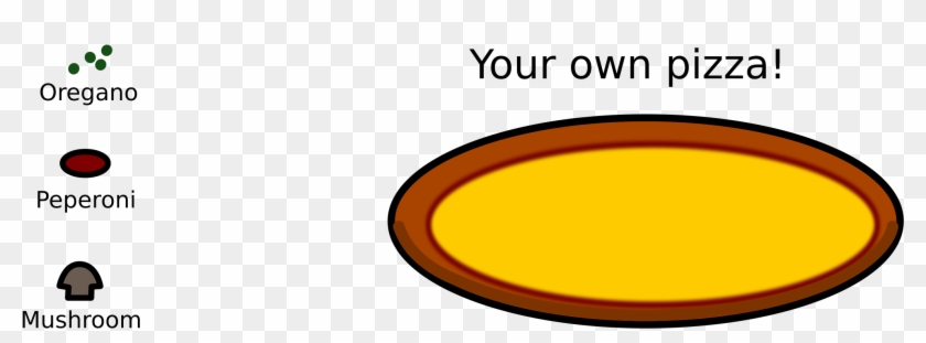 Your Own Pizza - Oval #270490
