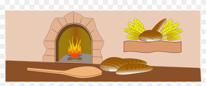 Bakery Baker, Oven, Fire, Bread, Bakery - Forno De Padaria Desenho #270499