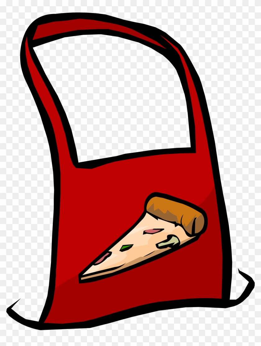 Pizza Apron - Club Penguin Pizza Apron - Free Transparent PNG Clipart  Images Download