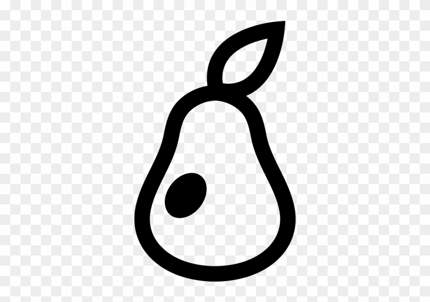 Black Pear 2 Icon - Black Pear 2 Icon #270555