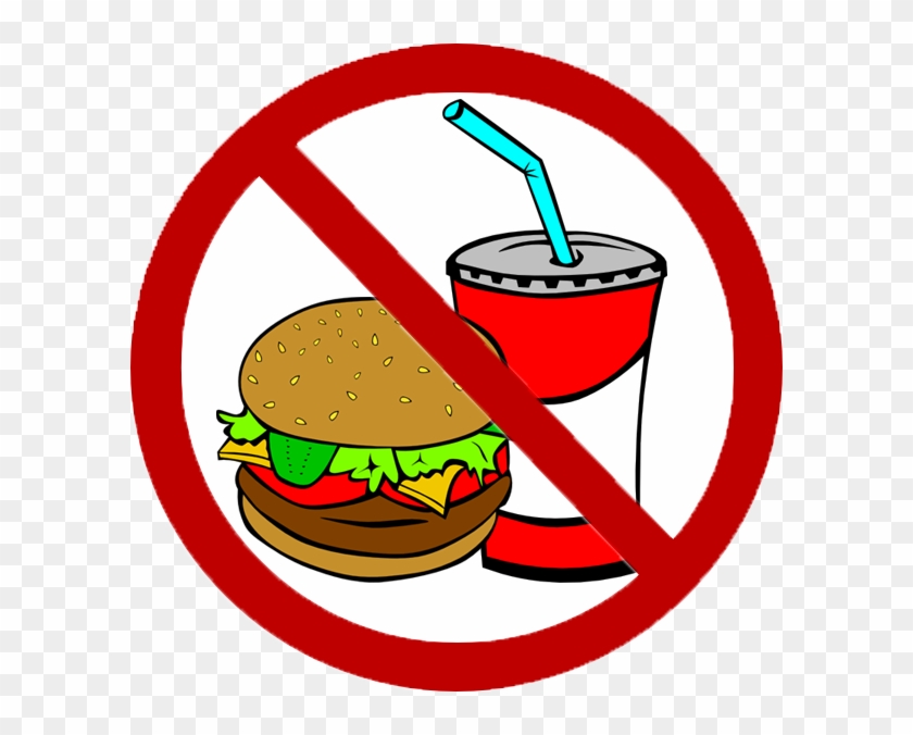 No Junk Food Clipart - No Fast Food Clipart #270599