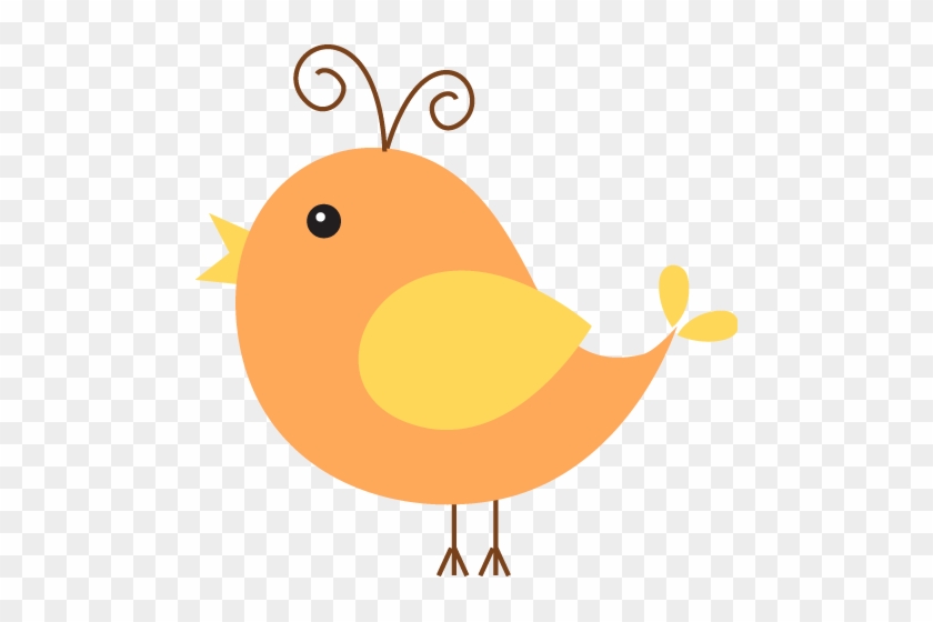 Orange Bird Clipart - Orange Bird Clipart #270620