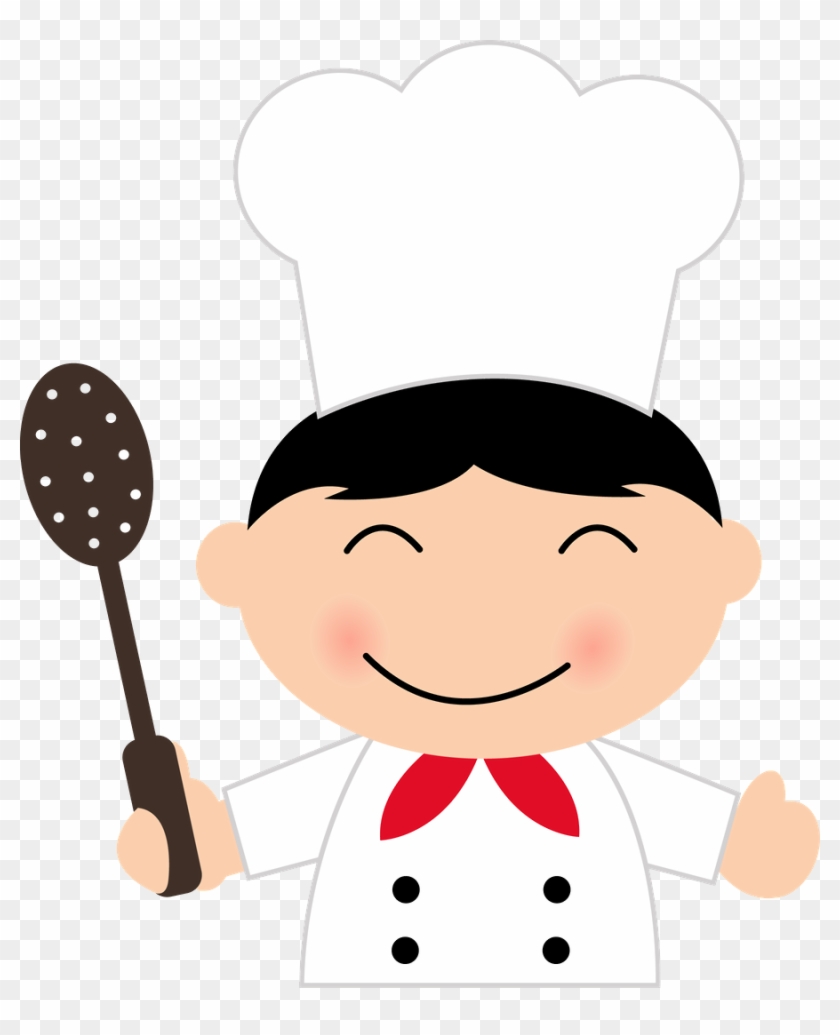 Scrap - Mini Chef De Cozinha Desenho #270641
