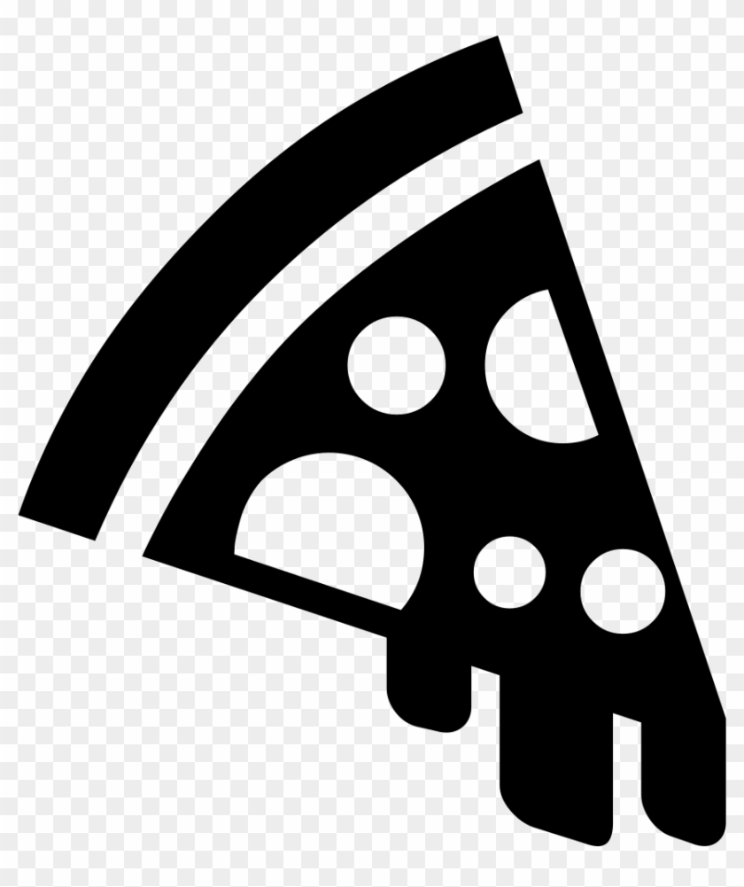 Pizza Comments - Black Icon Pizza Png #270668