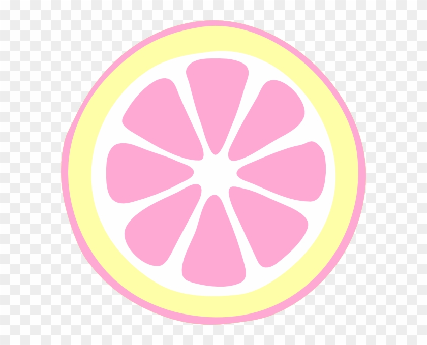 Pink Lemon Slice Clipart #270670