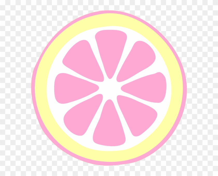 Pink Lemon Slice Clipart #270670