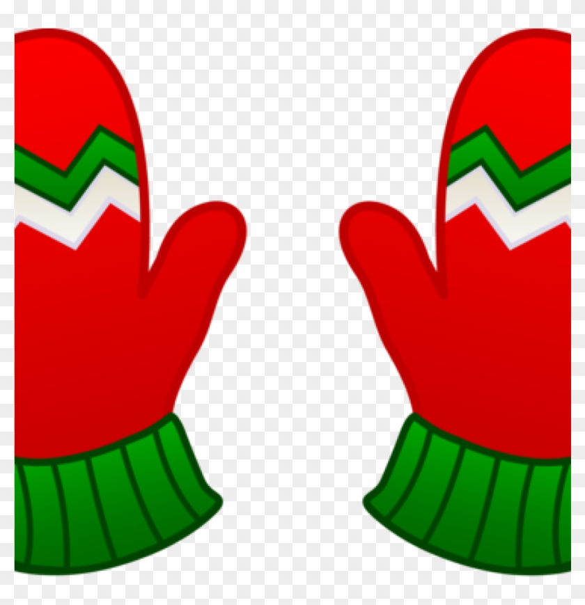 Mittens Clipart Kids Christmas Mittens Free Clip Art - Hats Coats And Mittens #270699