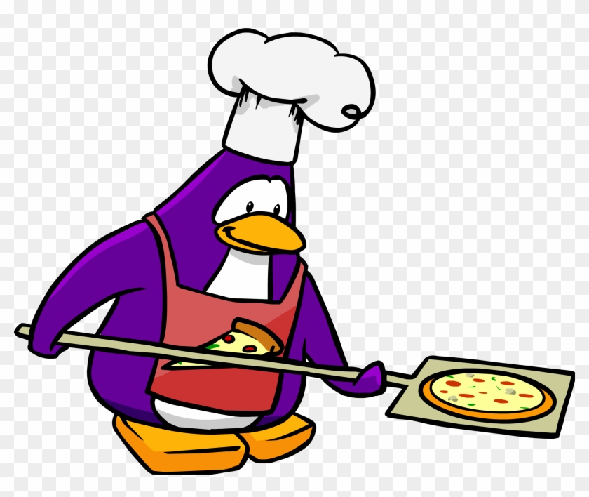 Pizza Chef Penguin Style Dec - Club Penguin Pizza Chef #270719