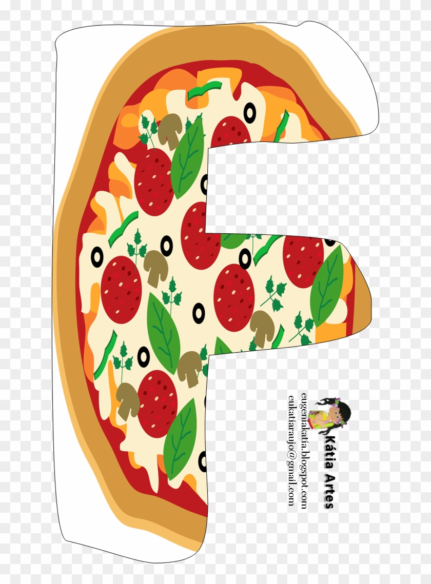 Alfabeto De Pizza - Pizza #270722