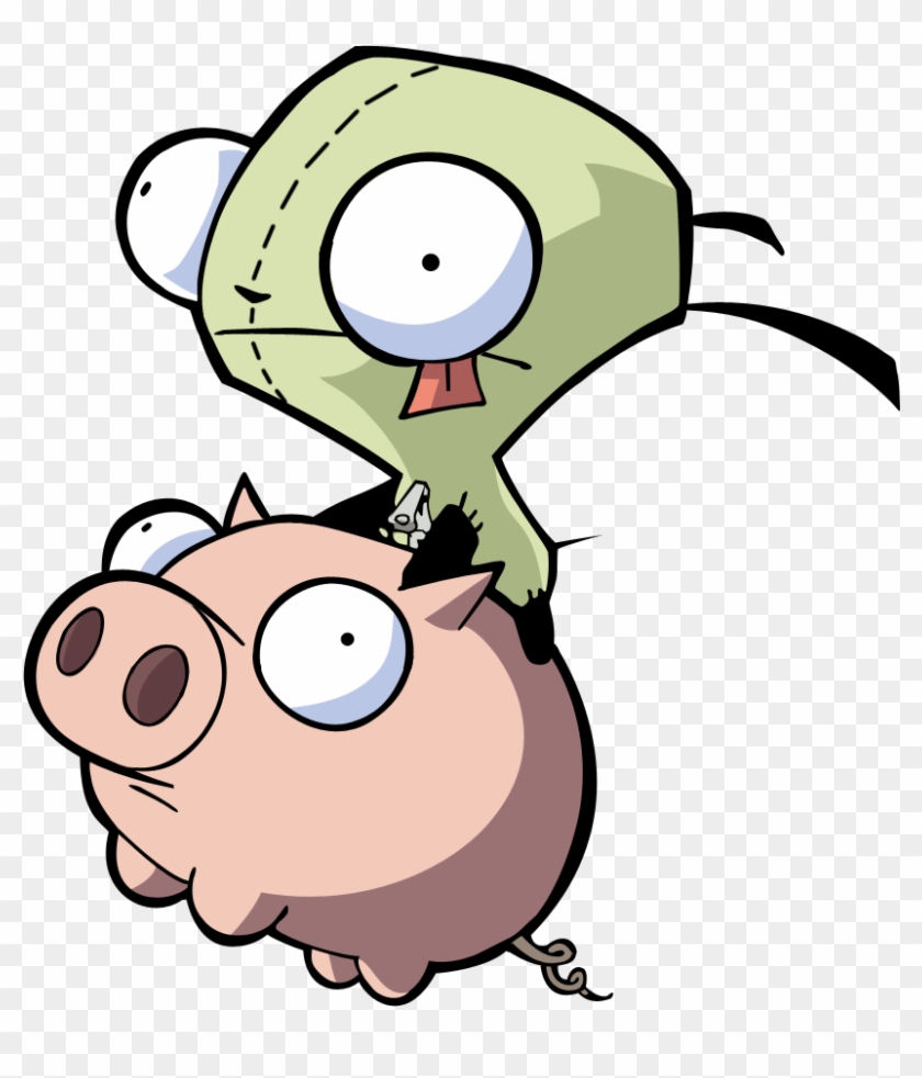 Feed The Pig - Invader Zim Gir Piggy #44595