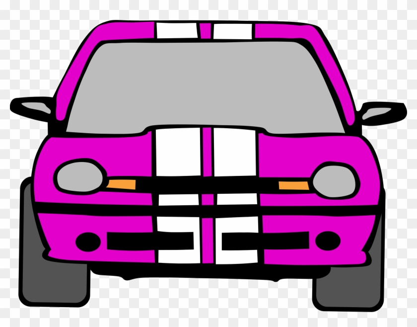 Neon Car - Pink Car Clip Art #44625