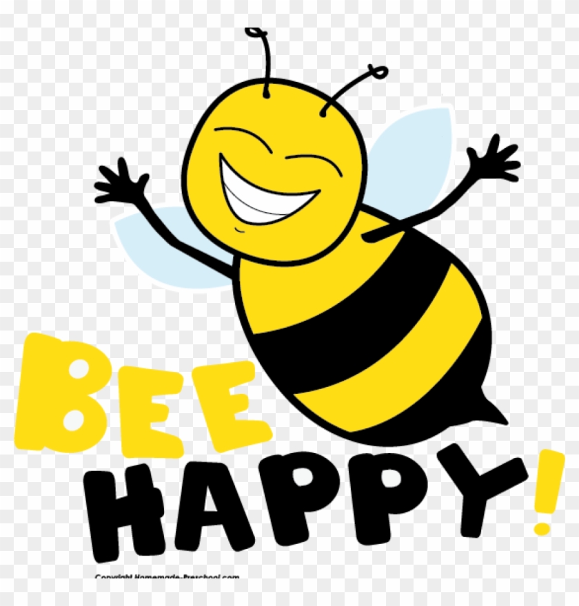 Free Bee Clipart - Happy Bee Clip Art #44670