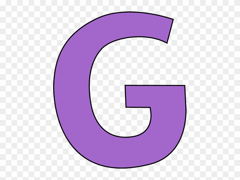 Purple Letter G Clip Art - Ministry Of Environment And Forestry #44759