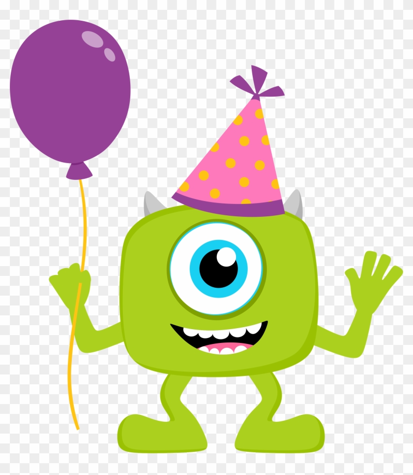 Monsters Inc Clip Art Free Clipart De Monster Party - Monster Party Clipart #44831