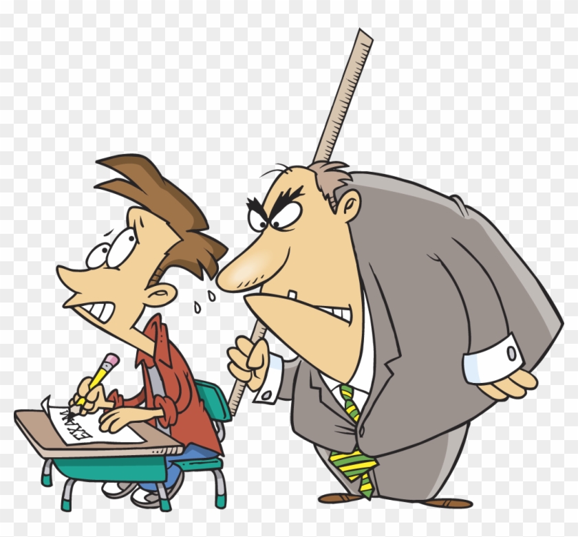 Strict Teacher Clipart - انماط الادارة الصفية #44839