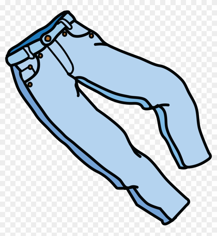 - Ai, - Eps, - Svg, - Free Clipart - Jeans Clipart #44852