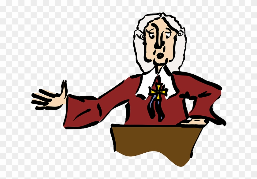 Judge Justice Law People Person Man Judge - Judge Clip Art #44869