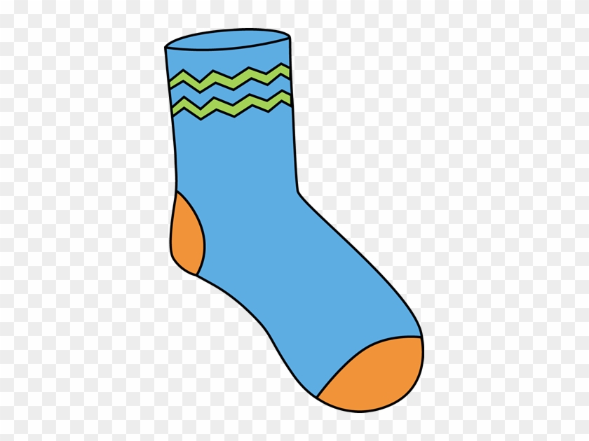 Blue Sock - Clipart Of A Sock #44889