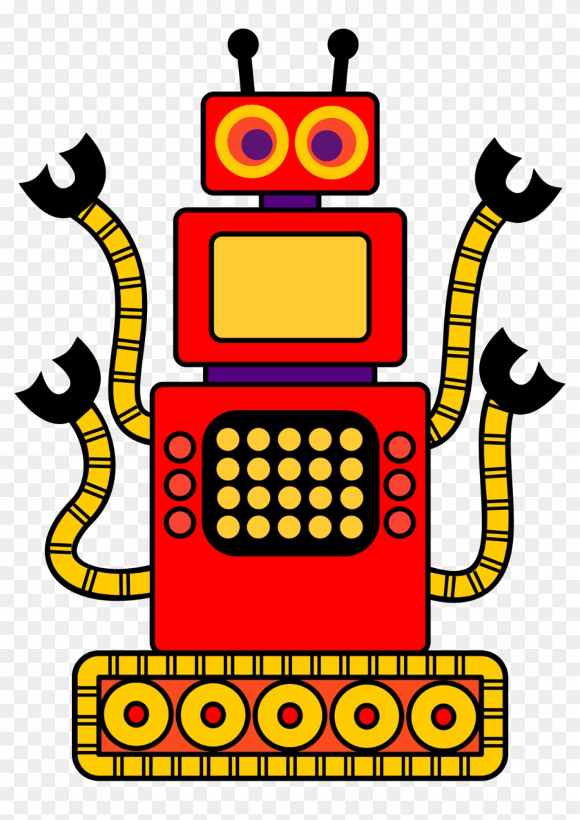 Free Robot Clip Art For Classrooms, Teachers And Parents - Acrostic Poem About Robots #44933