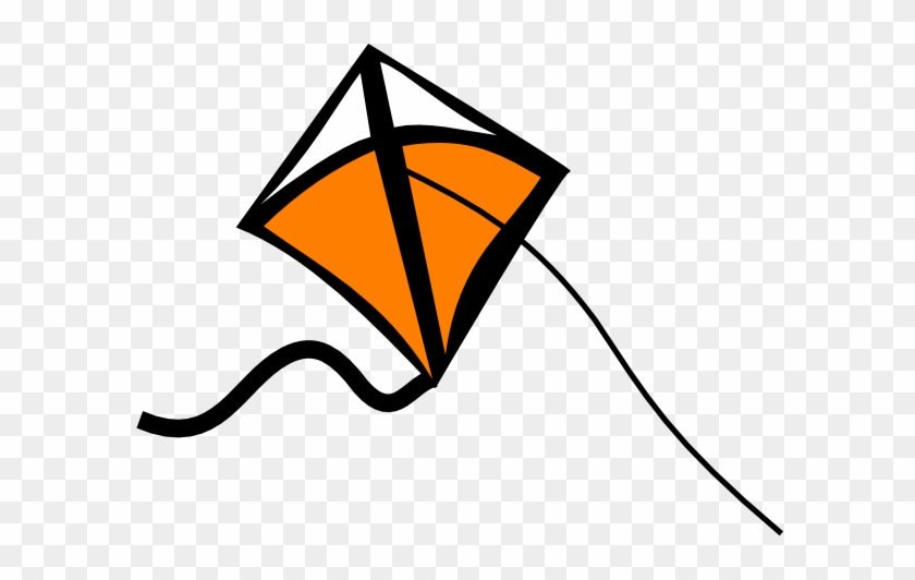 Kite Clip Art At Clker Com Vector Online Royalty Free - Kite Clipart Png #44998