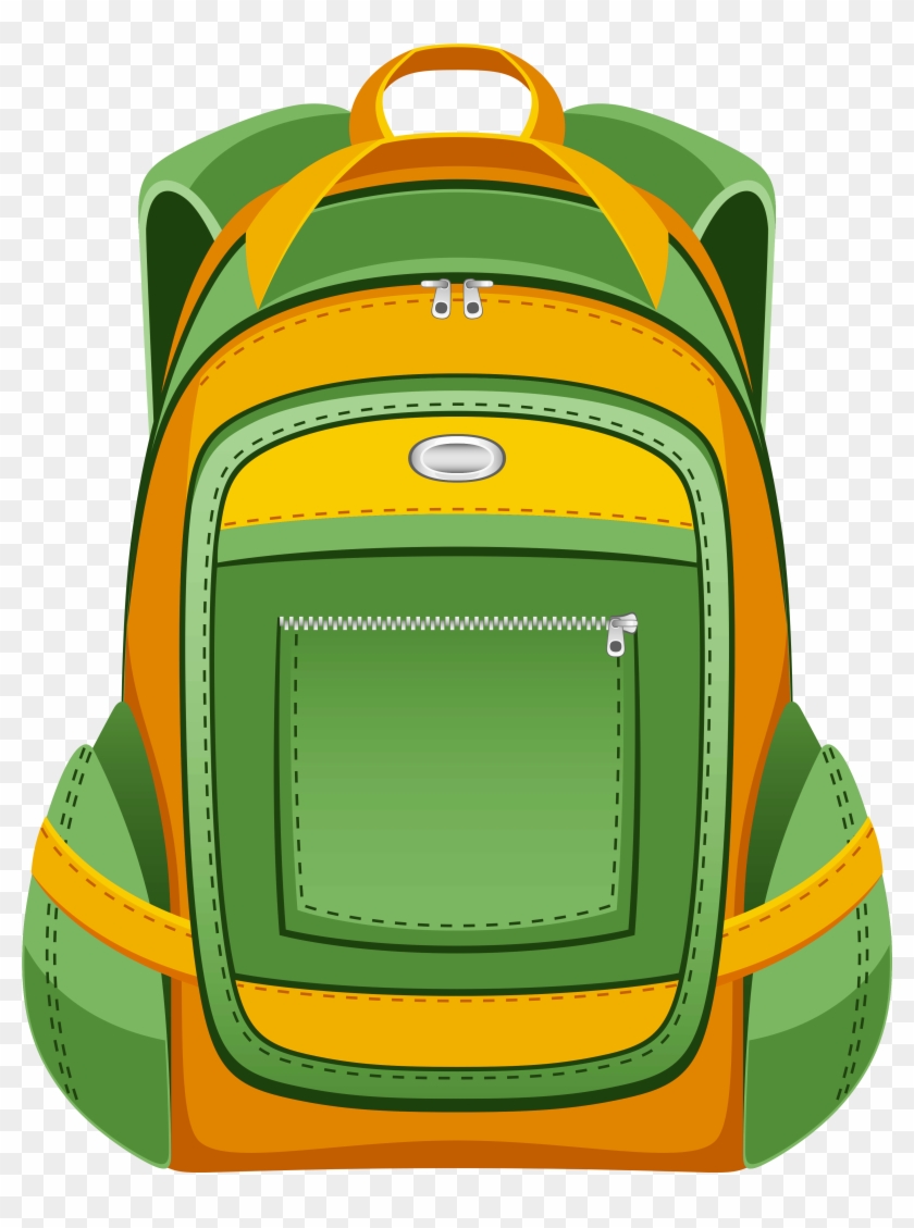 This School Backpack Clip Art Free Clipart Images 2 - Backpack Png Clip Art #45119