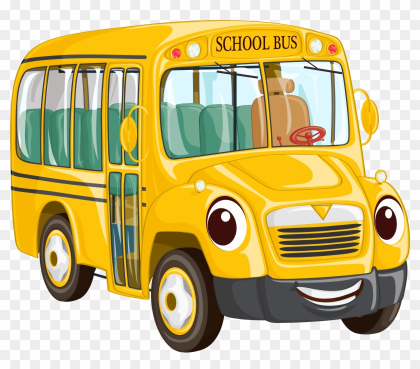 School Bus Clip Art Free Clipart - School Bus Png #45199