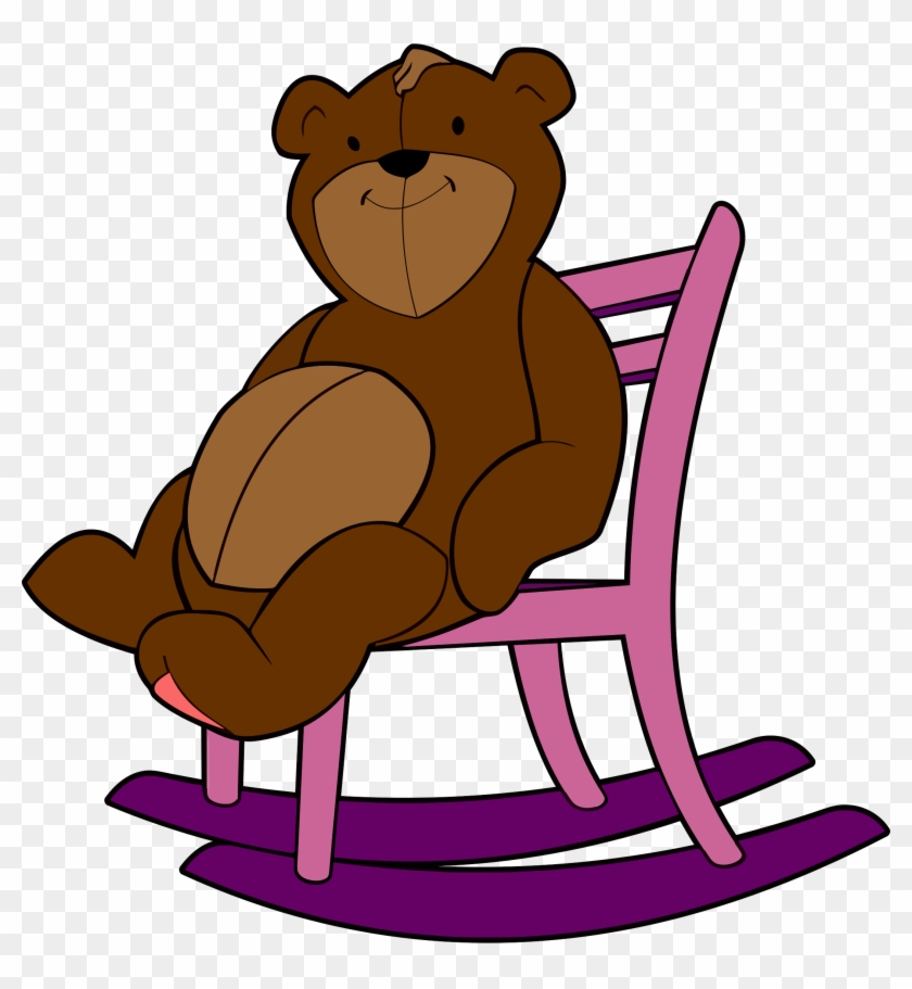 Teddybear Cartoon Images Uk - Rocking Chair Clip Art #45266