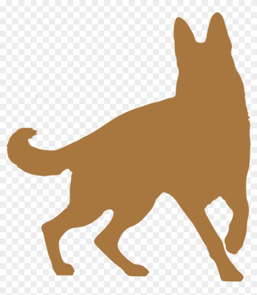 Clipart Silhouette Animaux - Dog #45376