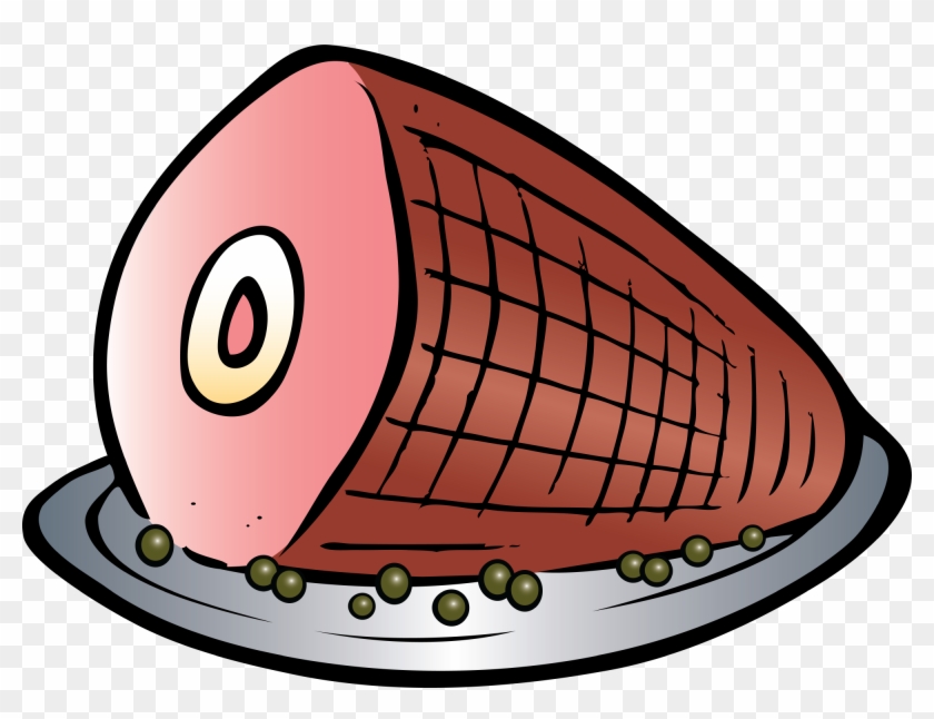 Ham Dinner Clipart - Clip Art Ham #45391