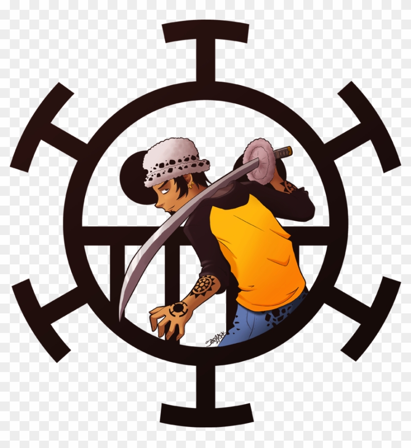 Trafalgar Law By Sonozdark Trafalgar Law By Sonozdark - Heart Pirates Jolly Roger #45470