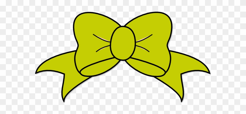 yellow bow clip art