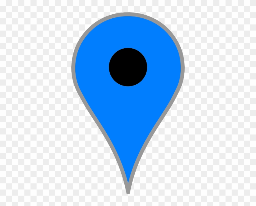 This Free Clip Arts Design Of Google Maps Gris - Google Map Markers Png #45540