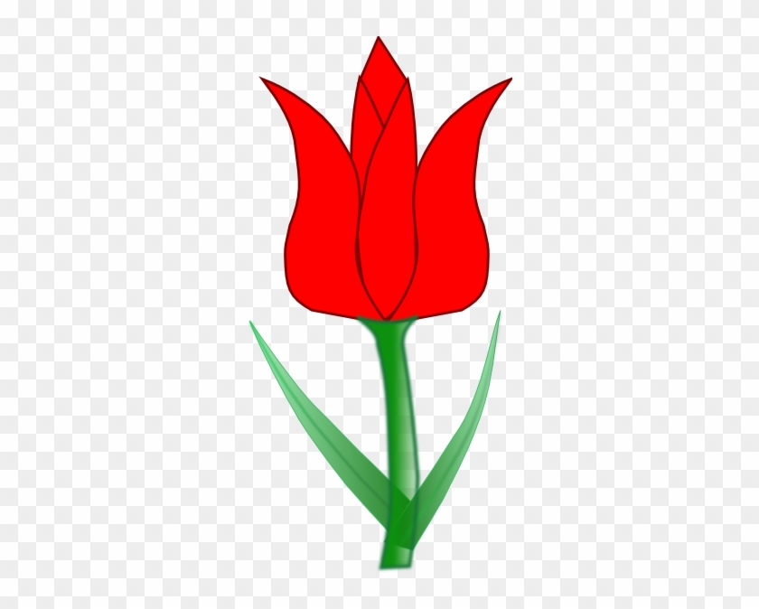 Tulip Clip Art Tulip Clip Art At Clker Vector Clip Gambar Bunga Tulip Kartun Free Transparent Png Clipart Images Download