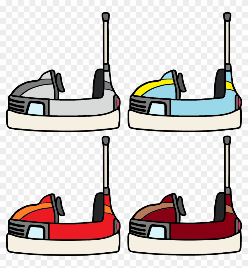 Bumper Cars Icons Png Clipart - Draw A Bumper Car #45646