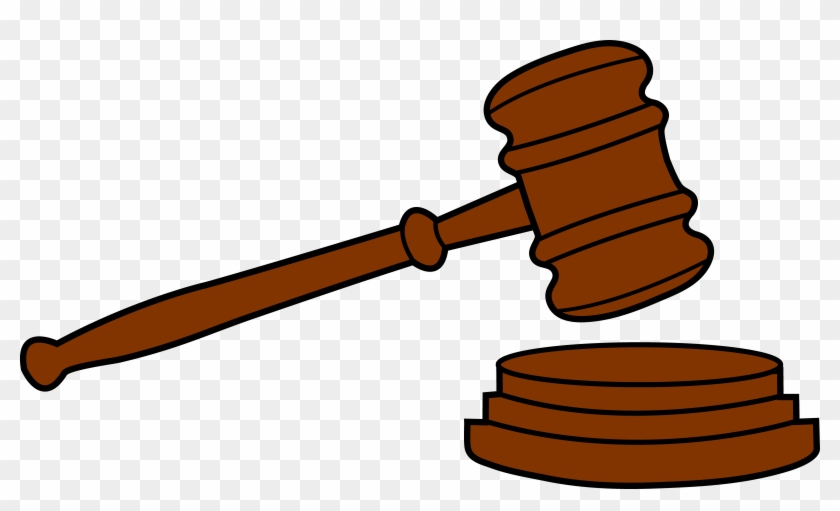 Law Clipart - Court Mallet Clip Art #45688